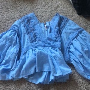 FP peasant blouse